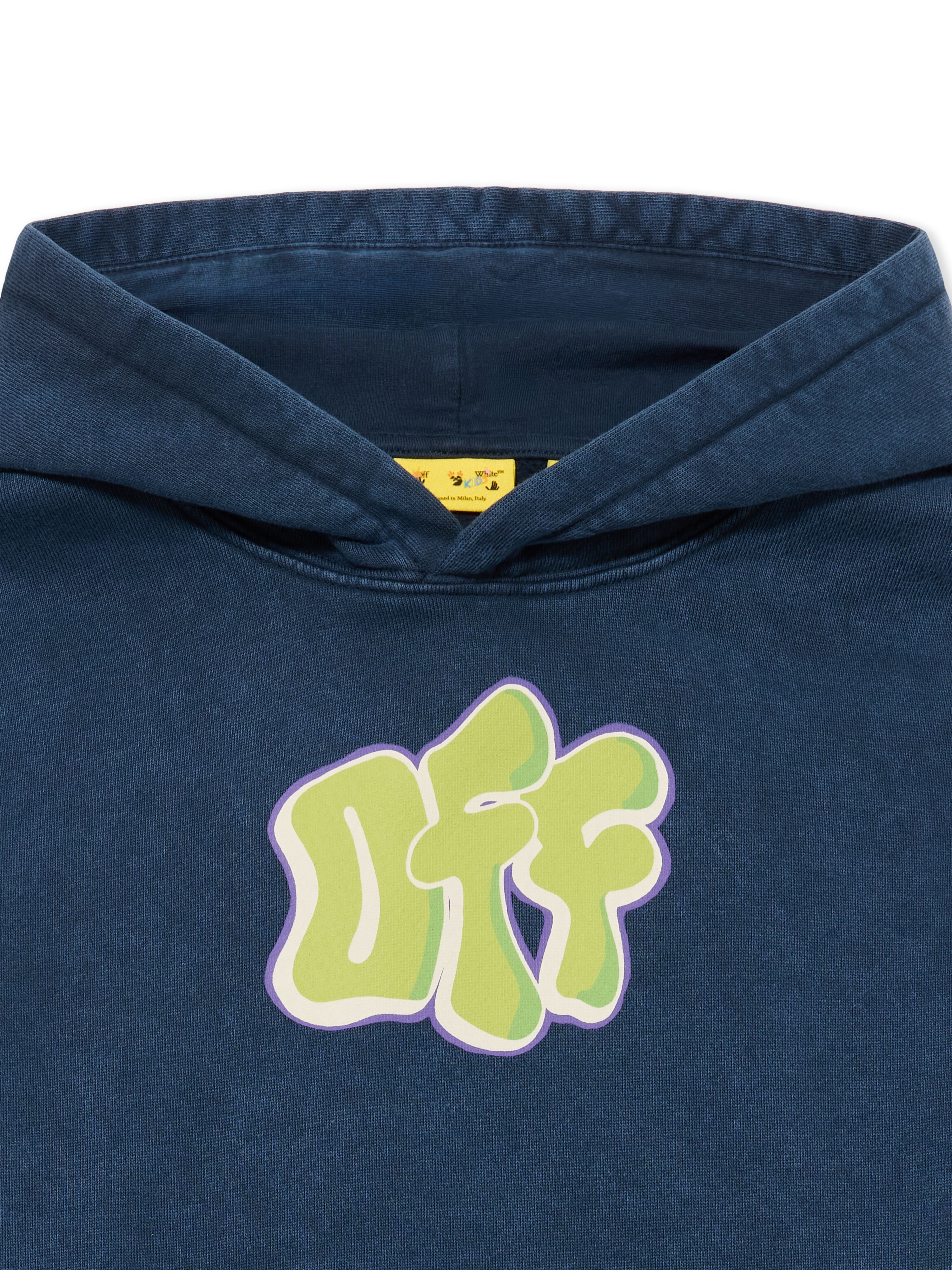 Graffiti Pullover Hoodie OFF WHITE Graffiti Pullover Hoodie BLUE NIGHTS 44BBB001F26F008