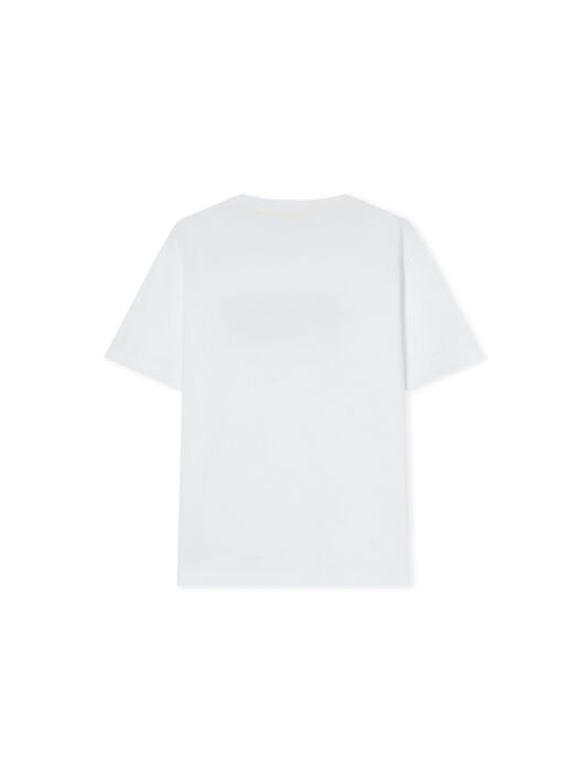 Big Bookish Stamp Short Sleeve T-Shirt OFF WHITE Big Bookish Stamp Short Sleeve T-Shirt WHITE 44BAA002F26J001