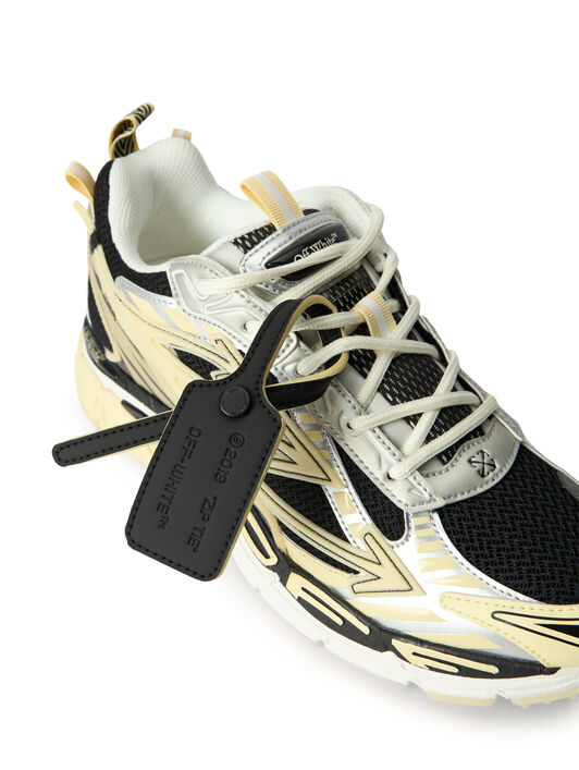 OFF WHITE Ow Be Right Back Glow Sneakers BLACK - GLOW IN THE DARK OWIA289S26FAB003