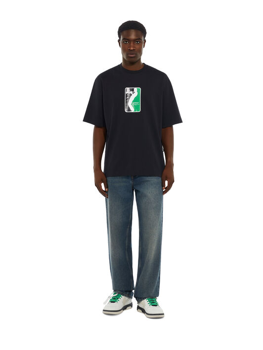 Miles Davis League Skate T-Shirt OFF WHITE Miles Davis League Skate T-Shirt BLACK 44MAA120W26J004