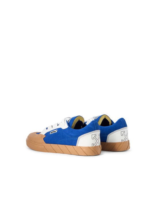 OFF WHITE Vulcanized 779 Suede Sneakers CAMEL - NAVY BLUE OMIA296F25LEA001