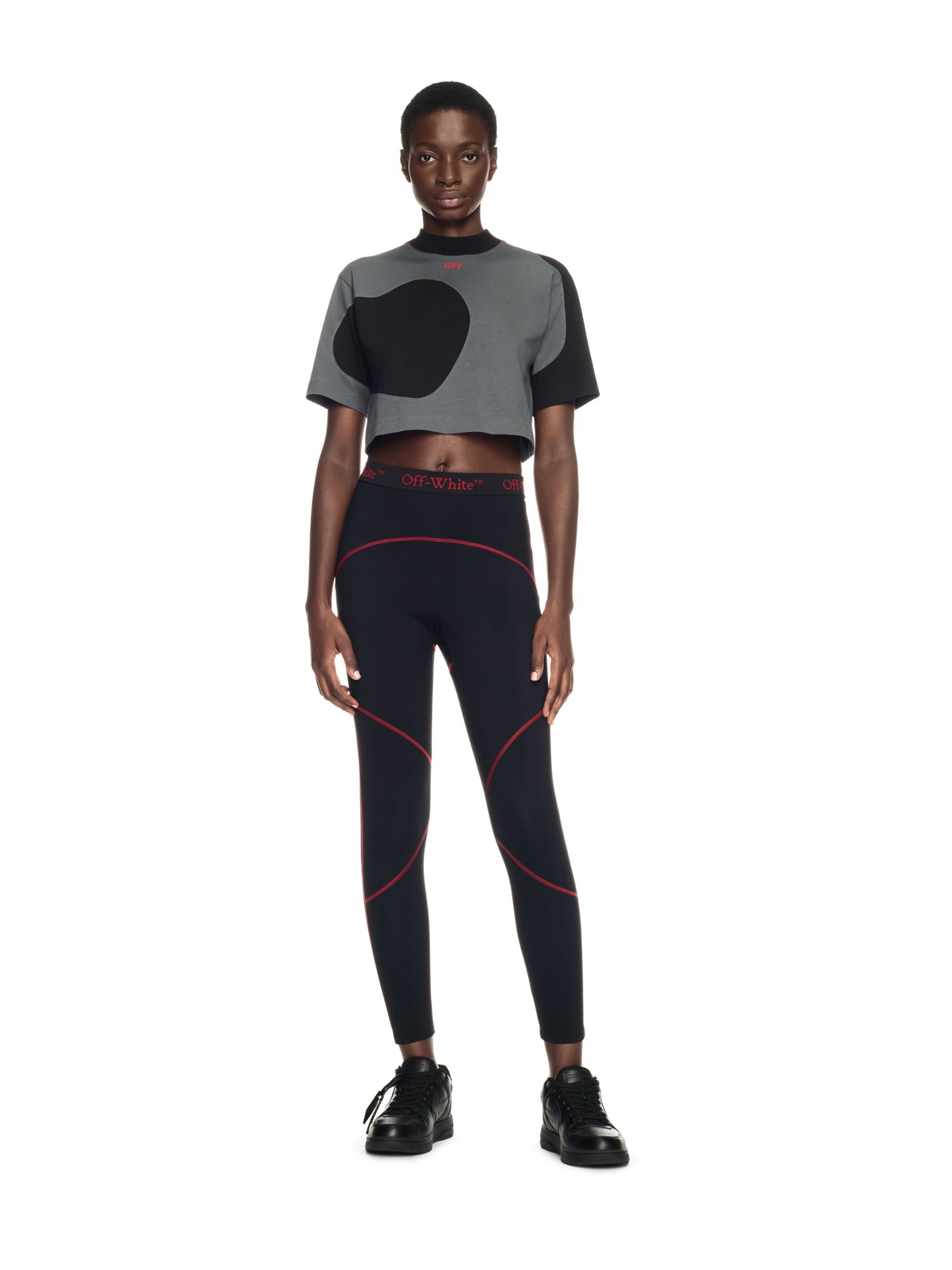 OFF WHITE Ow Golf_Leggings BLACK OWCD027T24FAB001