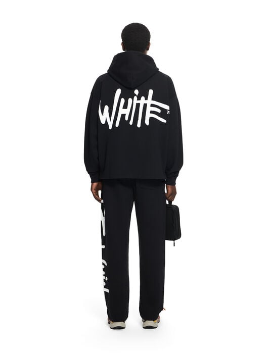 OFF WHITE Spray Logo Sweatpant BLACK 44MCH05AS26F00B