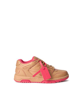 OFF WHITE Out Of Office Sneakers DESERT BROWN/BRIGHT PNK OF05735267