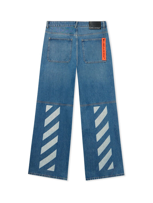 LAB L/AB Diagonal Carpenter Jeans STEEL INDIGO 44LABF26D114
