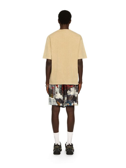 LAUNDRY SKATE S/S TEE OFF WHITE LAUNDRY SKATE S/S TEE VINTAGE TREE HOUSE - VINTAGE TREE HOUSE OMAA120F25JER00O