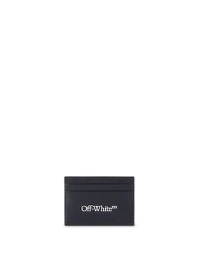 OFF WHITE Bookish Card Case BLACK OMND09BC99LEA001