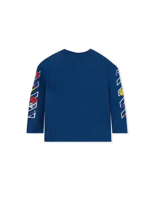 Bookish Diag Back To School Long Sleeve T-Shirt OFF WHITE Bookish Diag Back To School Long Sleeve T-Shirt ESTATE BLUE 44GAB001F26J001