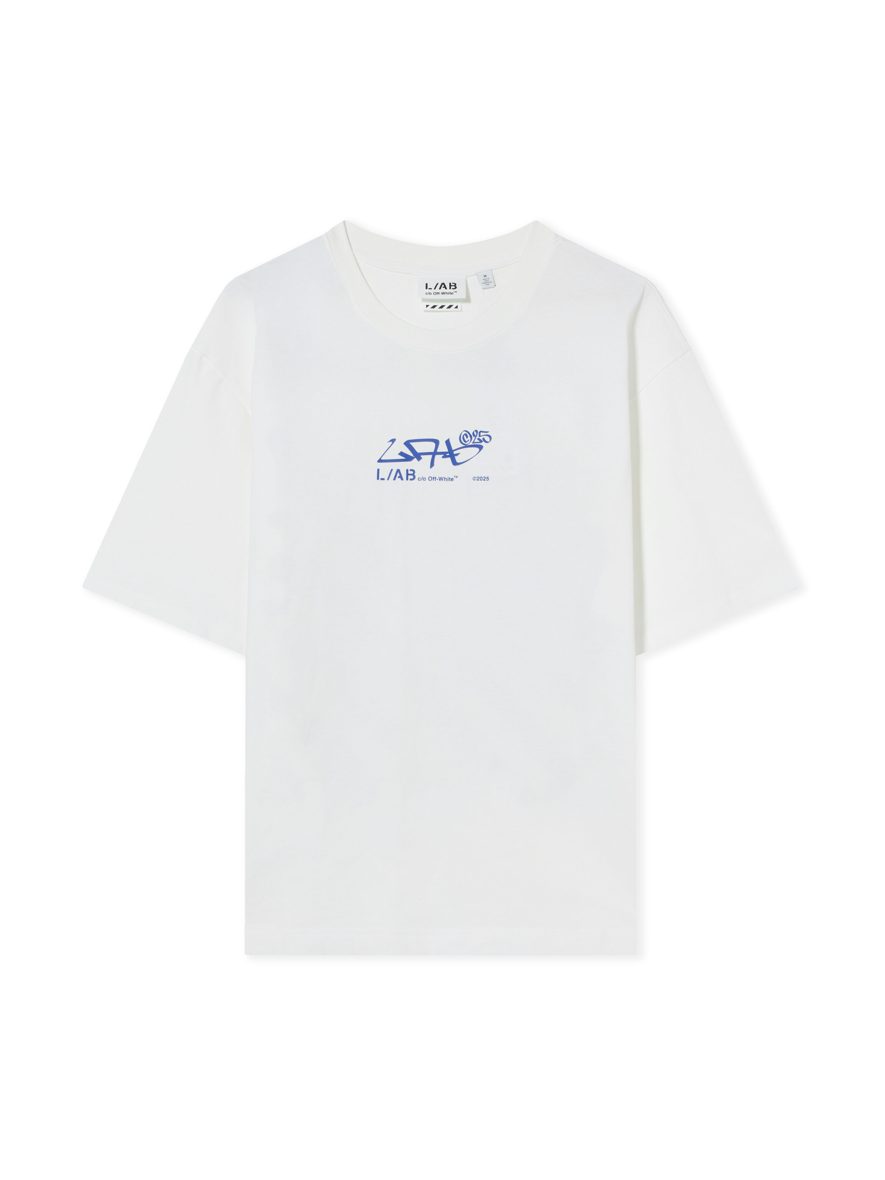 L/AB Graffiti Diagonal T-shirt LAB L/AB Graffiti Diagonal T-shirt WHITE 44LABF26T085