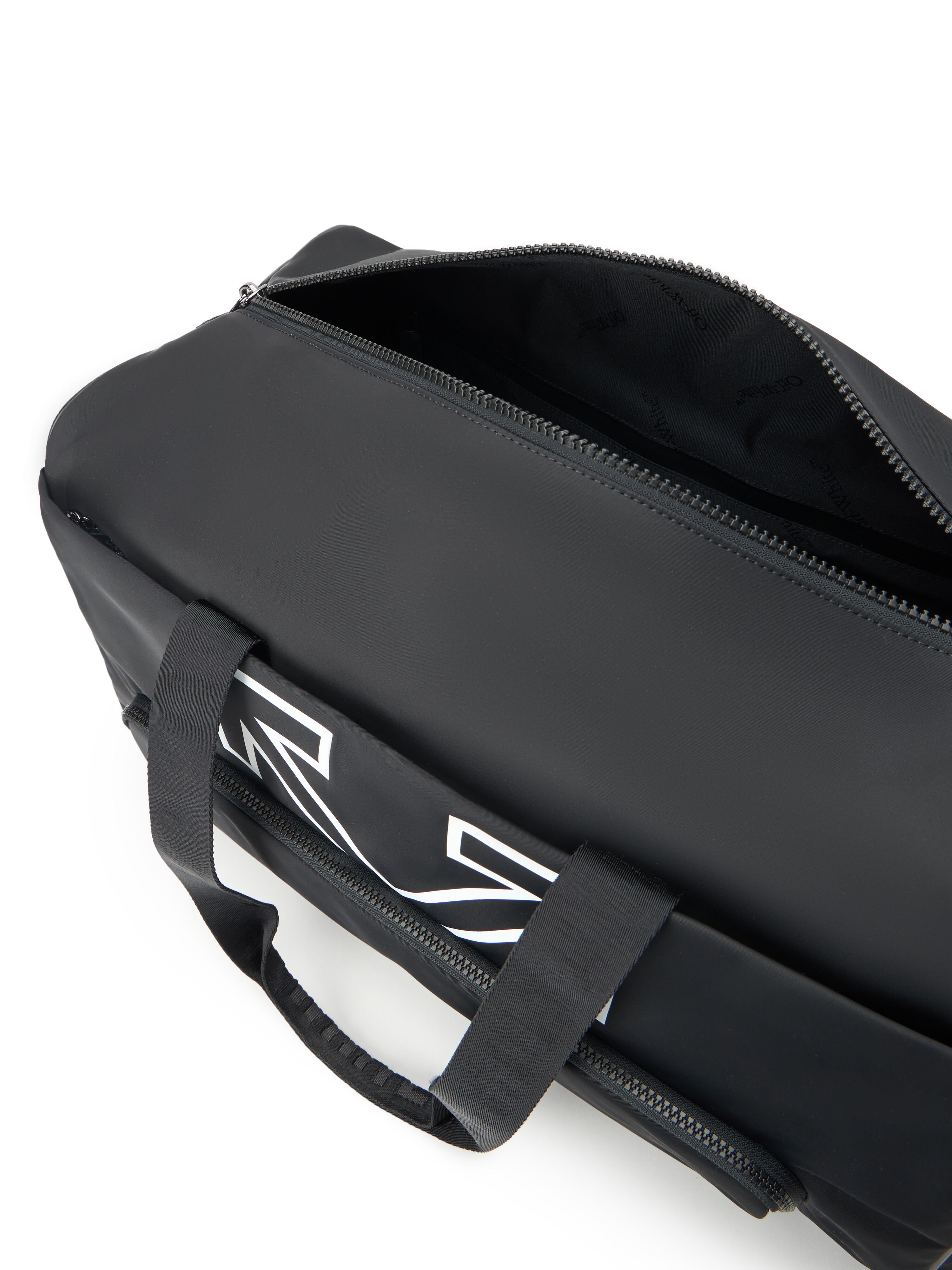 Heritage Gym Bag OFF WHITE Heritage Gym Bag BLACK OMNL027C99FAB001