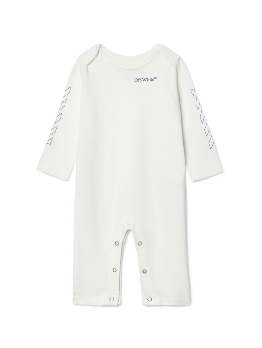 OFF WHITE Diagonal Bookish One-Piece WHITE OBXG001S25JER001