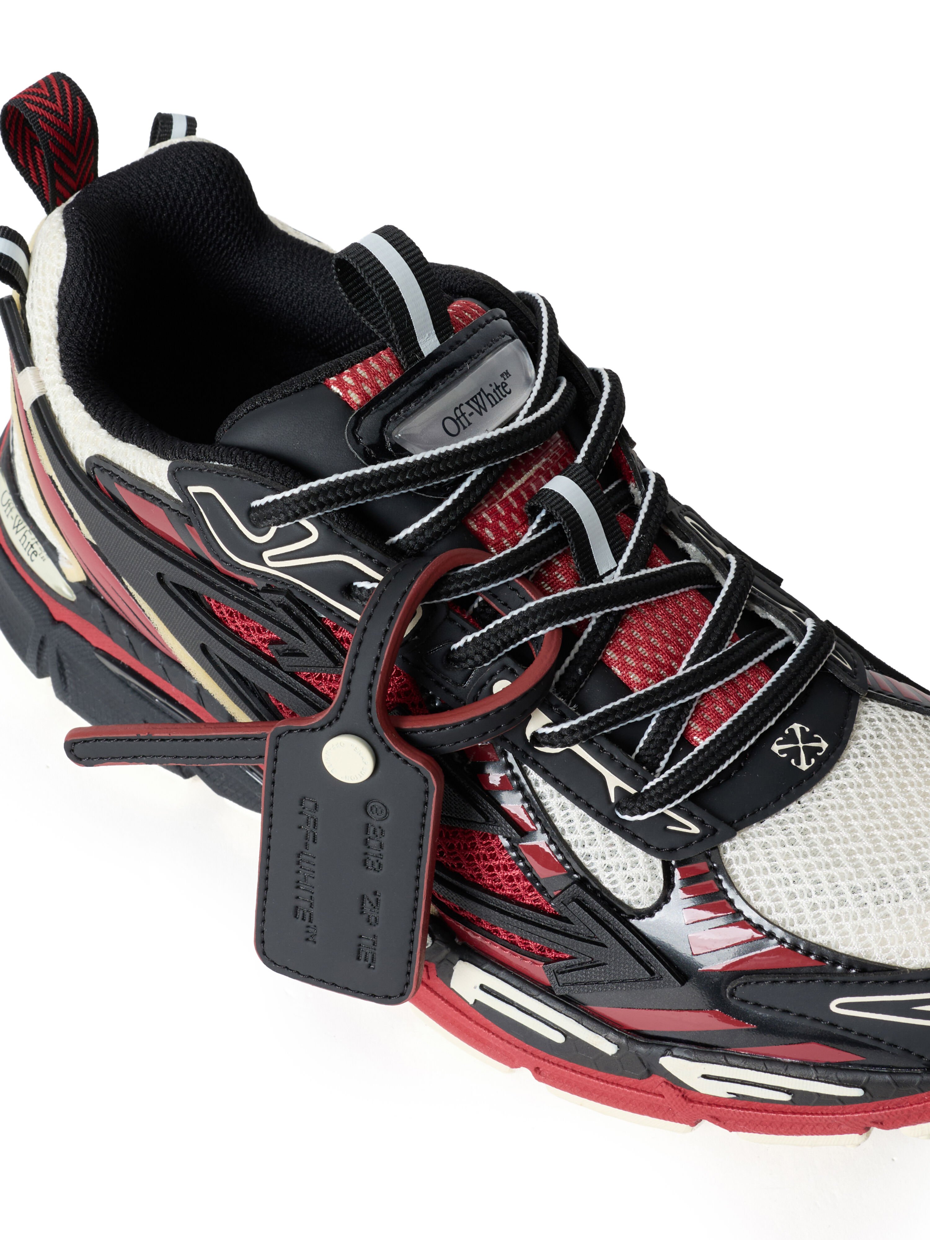 Be Right Back Sneakers OFF WHITE Be Right Back Sneakers Black/Flame Red OF06557001