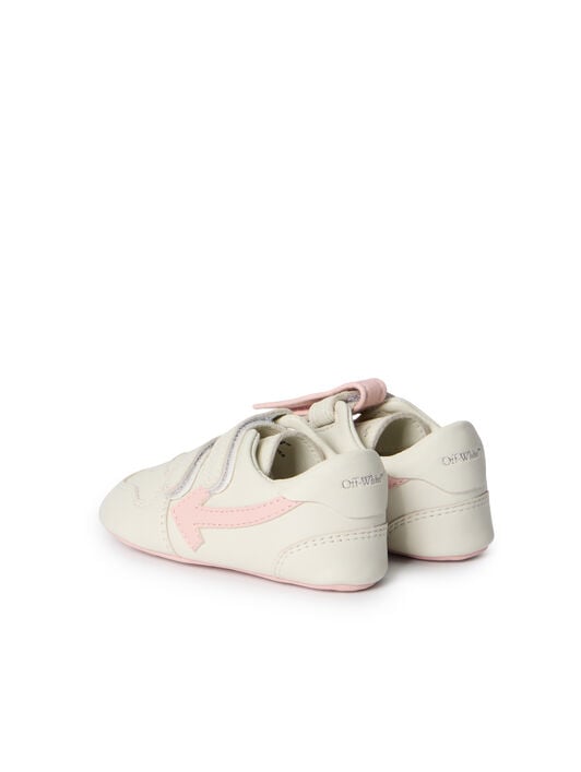 Mini Out Of Office Sneakers OFF WHITE Mini Out Of Office Sneakers WHITE/SOFT PINK OGIX001C99LEA002