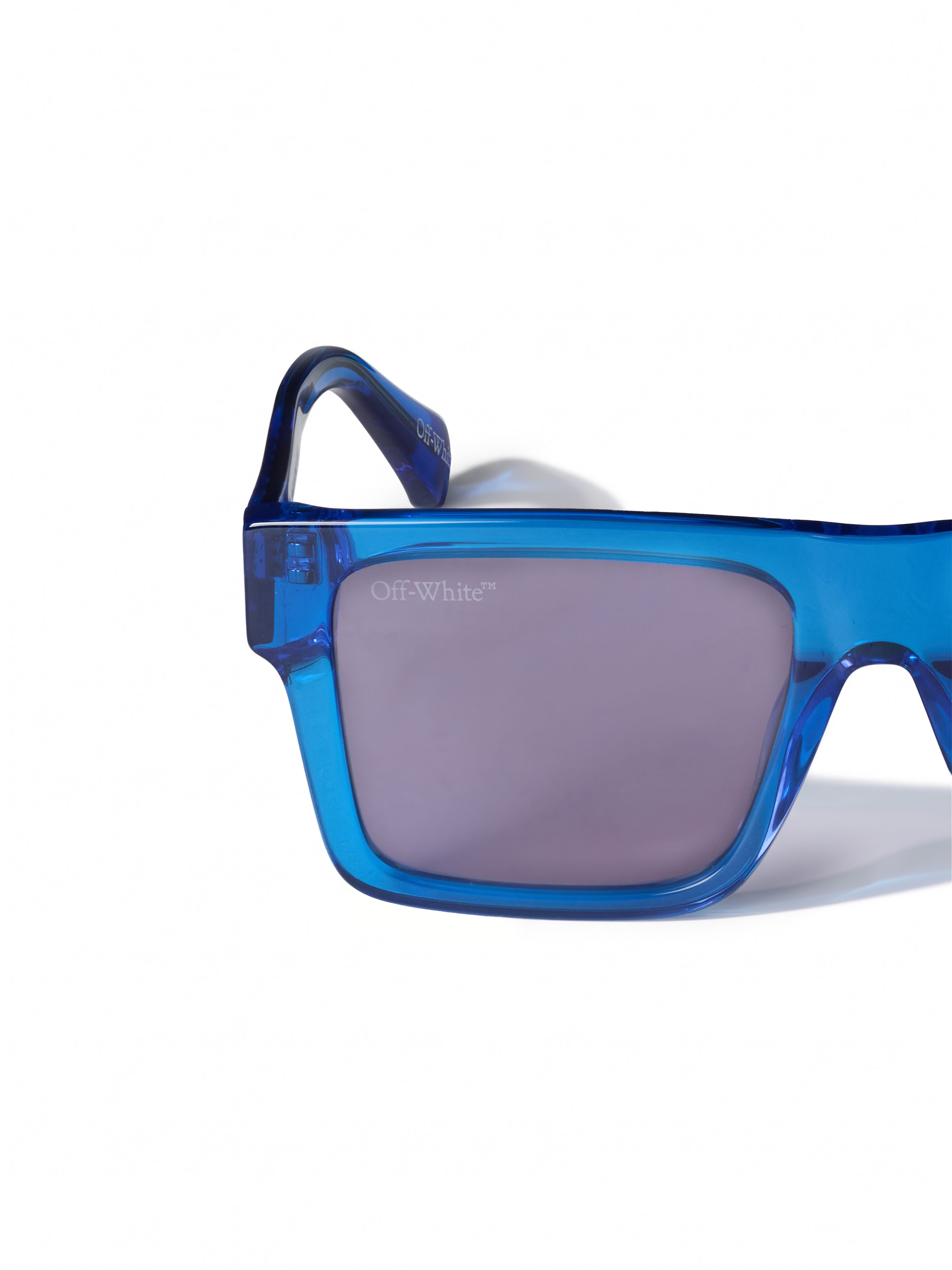 Lawton Purple Lens Sunglasses OFF WHITE Lawton Purple Lens Sunglasses Blue OW107063654