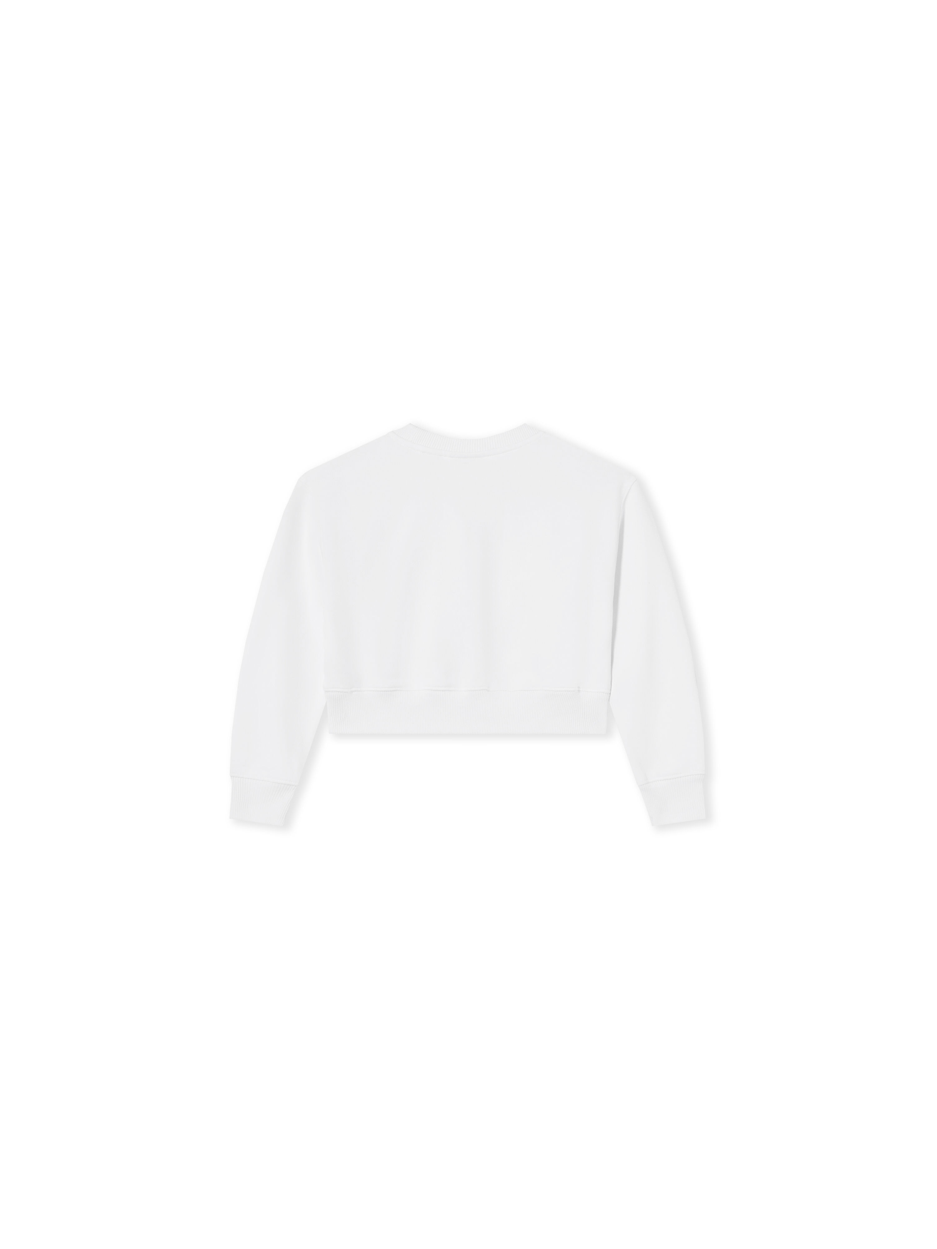 Vintage Logo Boxy Crewneck Sweatshirt OFF WHITE Vintage Logo Boxy Crewneck Sweatshirt WHITE 44GBA013F26F001