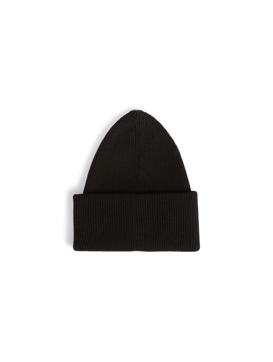 OFF WHITE Off Stamp Loose Knit Beanie BLACK WHITE OMLC030C99KNI001