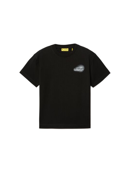 OFF WHITE Spray Arrow T-Shirt BLACK OBAA002S25JER009