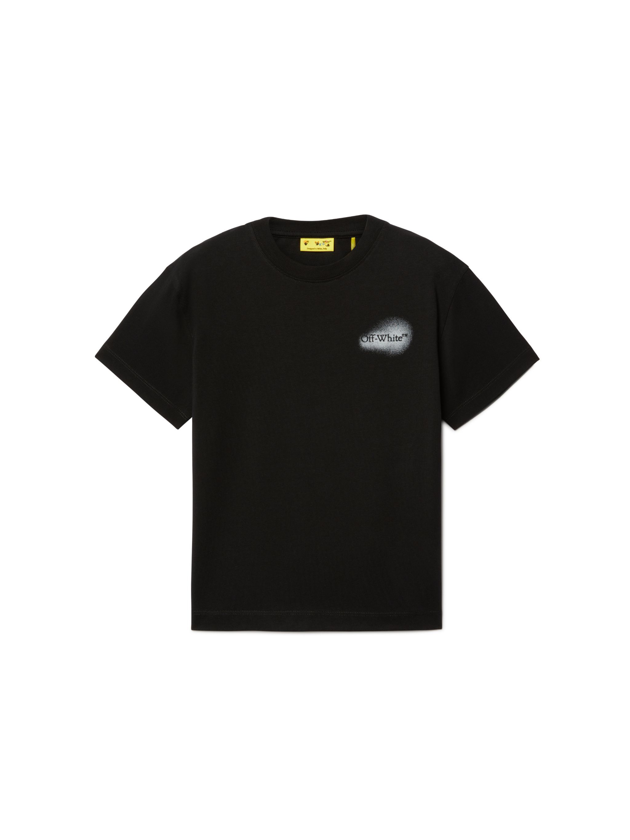 OFF WHITE Spray Arrow T-Shirt BLACK OBAA002S25JER009