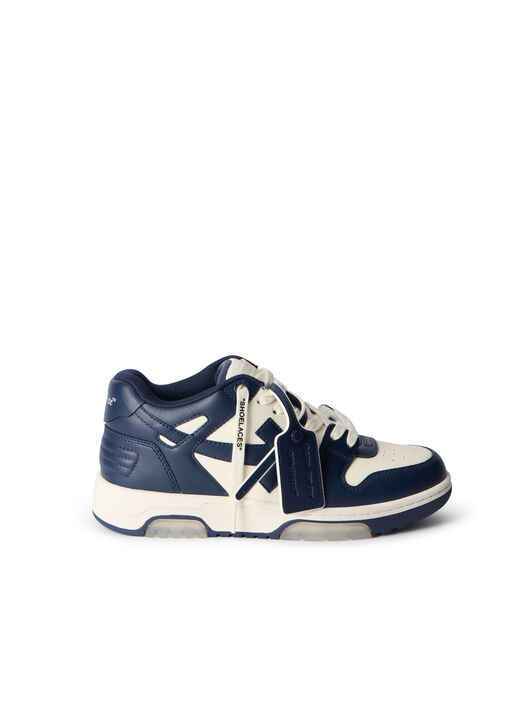 OFF WHITE Out Of Office Sneakers OFF WHITE - PETROL BLUE OMIA189F25LEA002