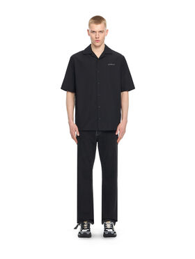 OFF WHITE Metal Arrow Bowling Shirt BLACK 44XGG01FS26F003