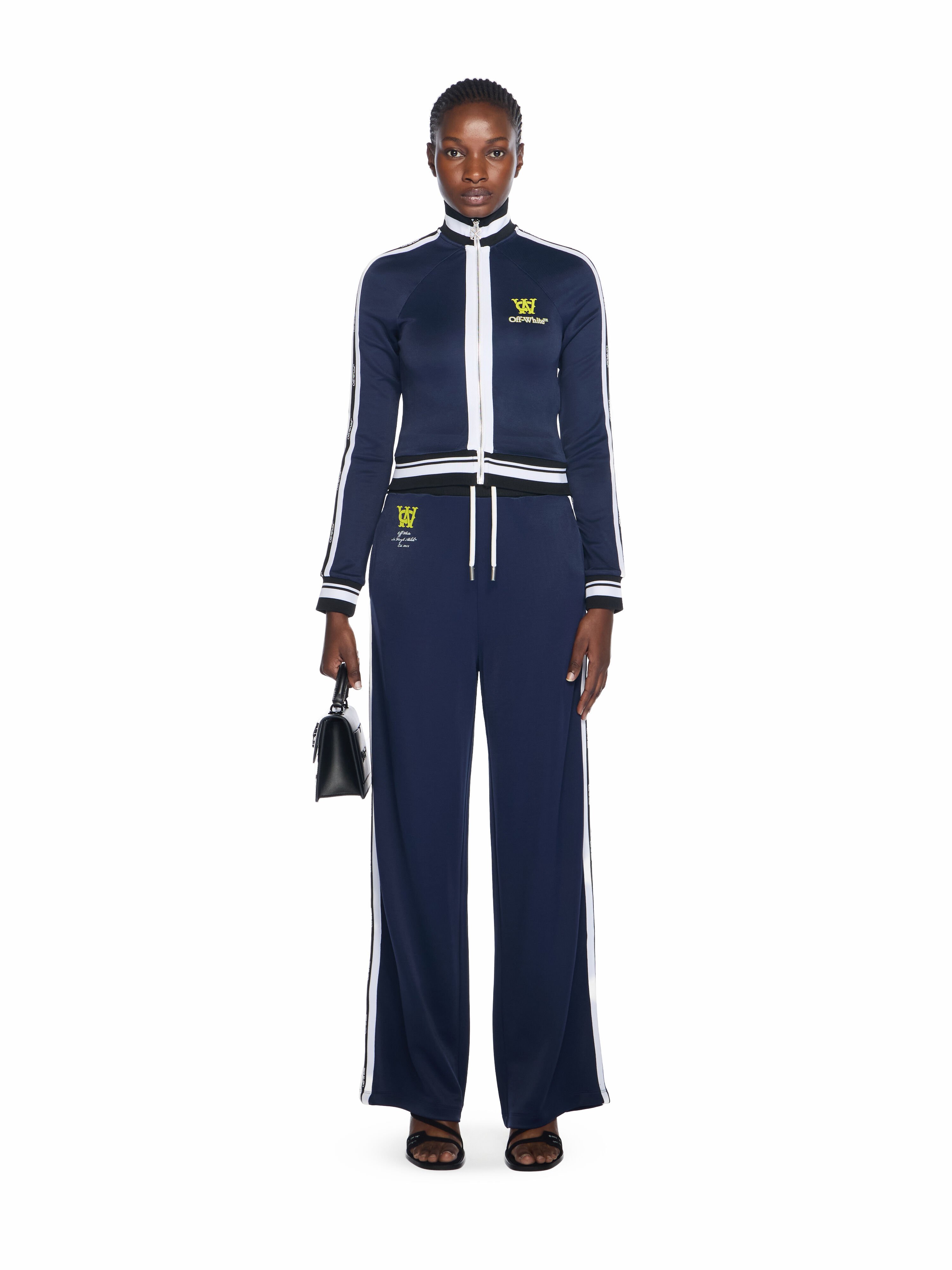 Track Top Serena Jacket OFF WHITE Track Top Serena Jacket BLUE IRIS-LIME OWBD006F25JER001