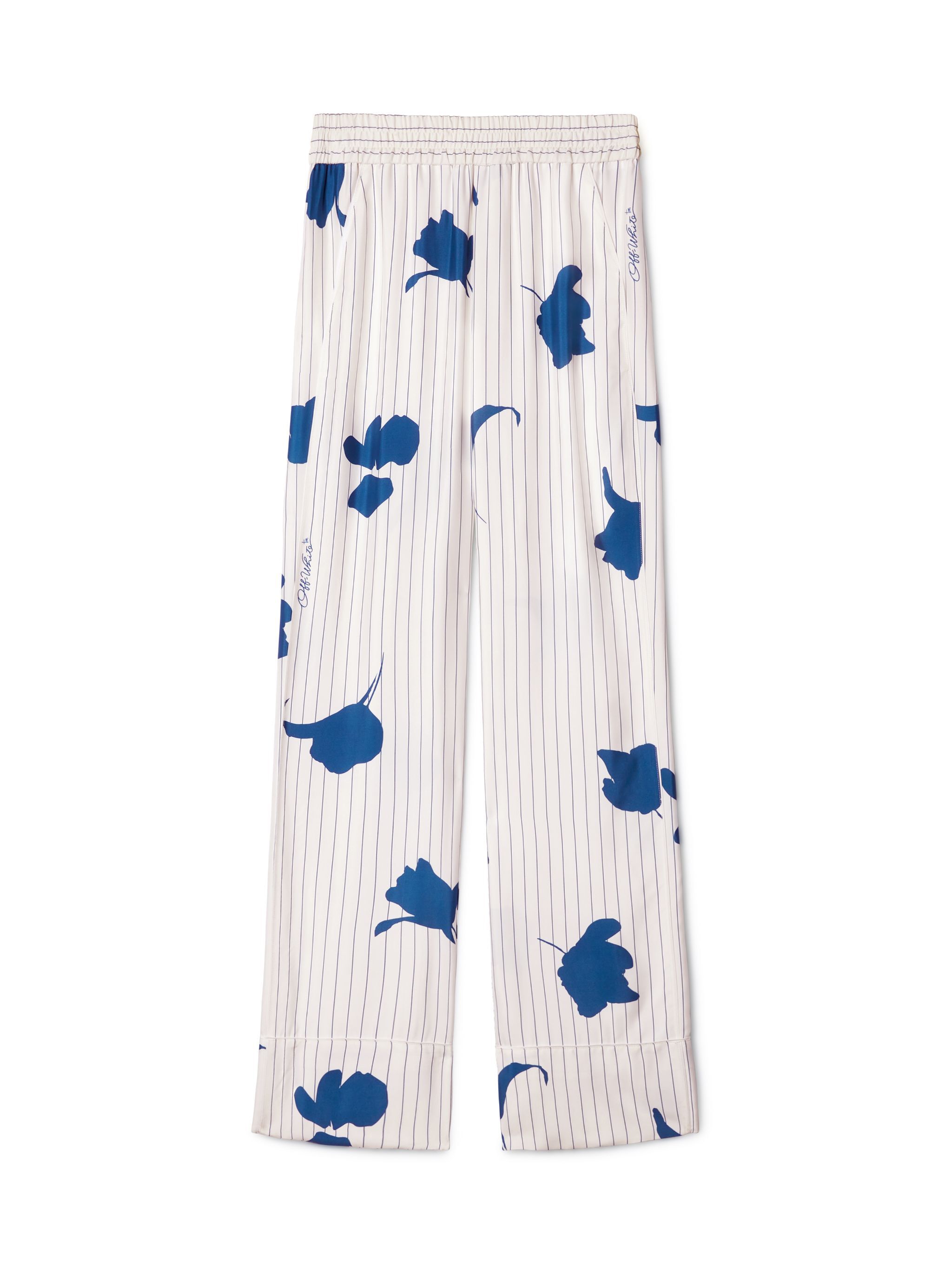 OFF WHITE Stripe Flwr Vi Pajama Pant WHITE OWCA186F24FAB001