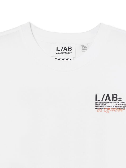 L/AB Off Active Duct Tape T-Shirt LAB L/AB Off Active Duct Tape T-Shirt White 25OLFJB11F