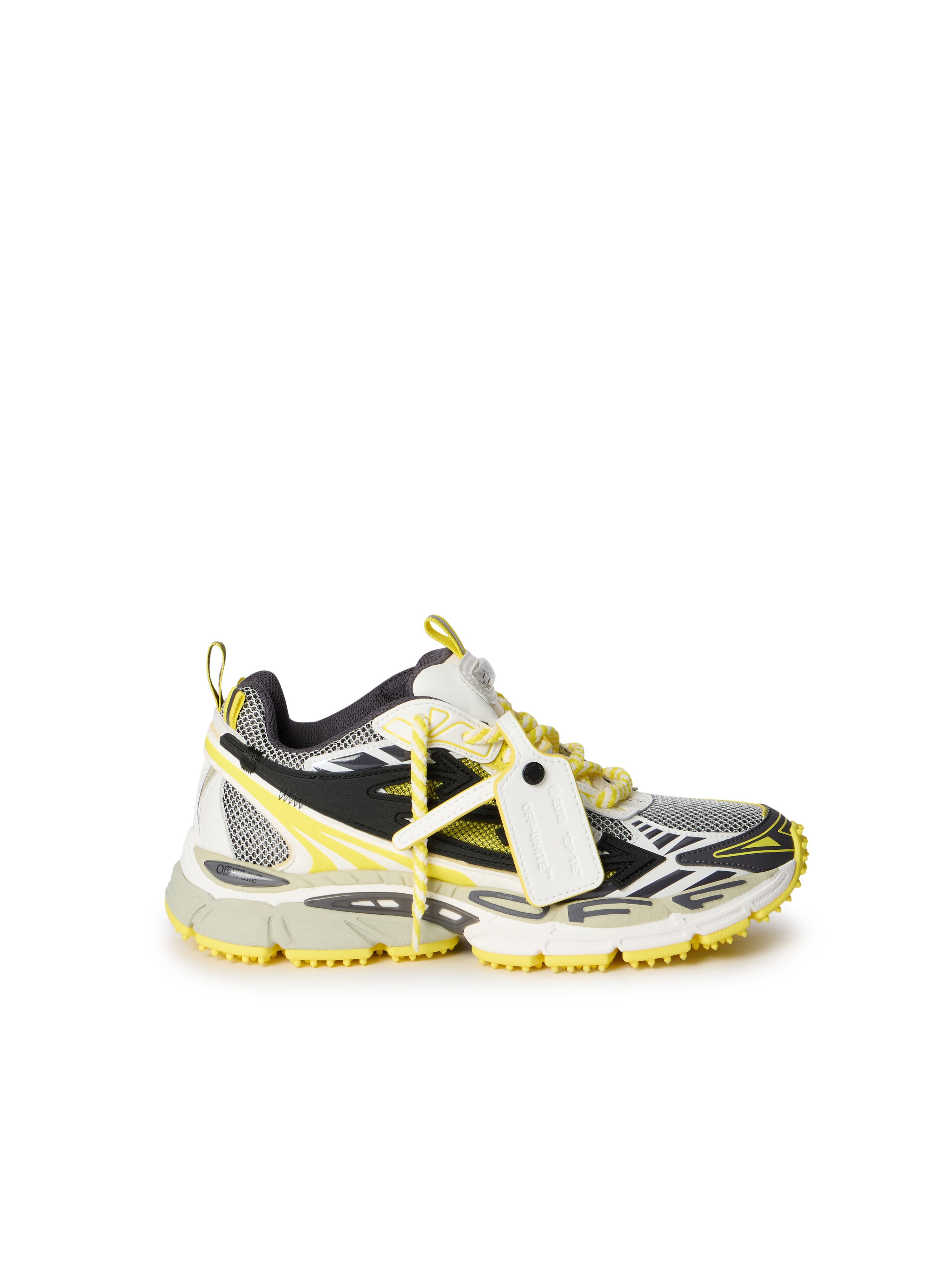 OFF WHITE Be Right Back Sneakers YELLOW - BLACK OWIA289F25FAB005