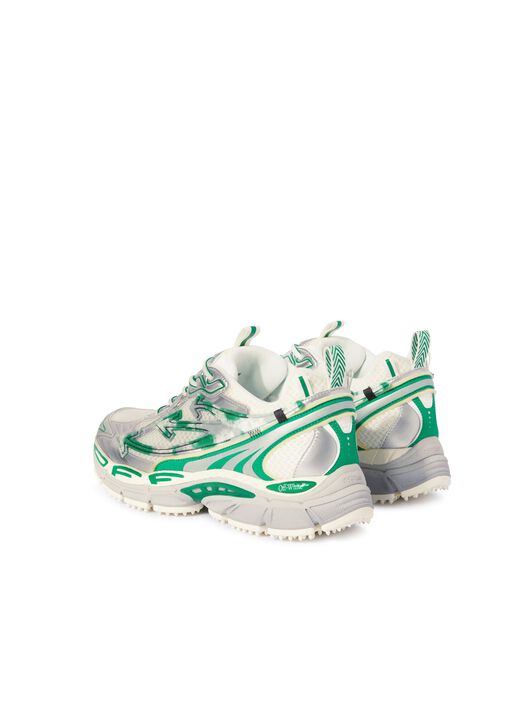 OFF WHITE Silver/Turquoise Be Right Back GREEN OWIA289S25FAB003