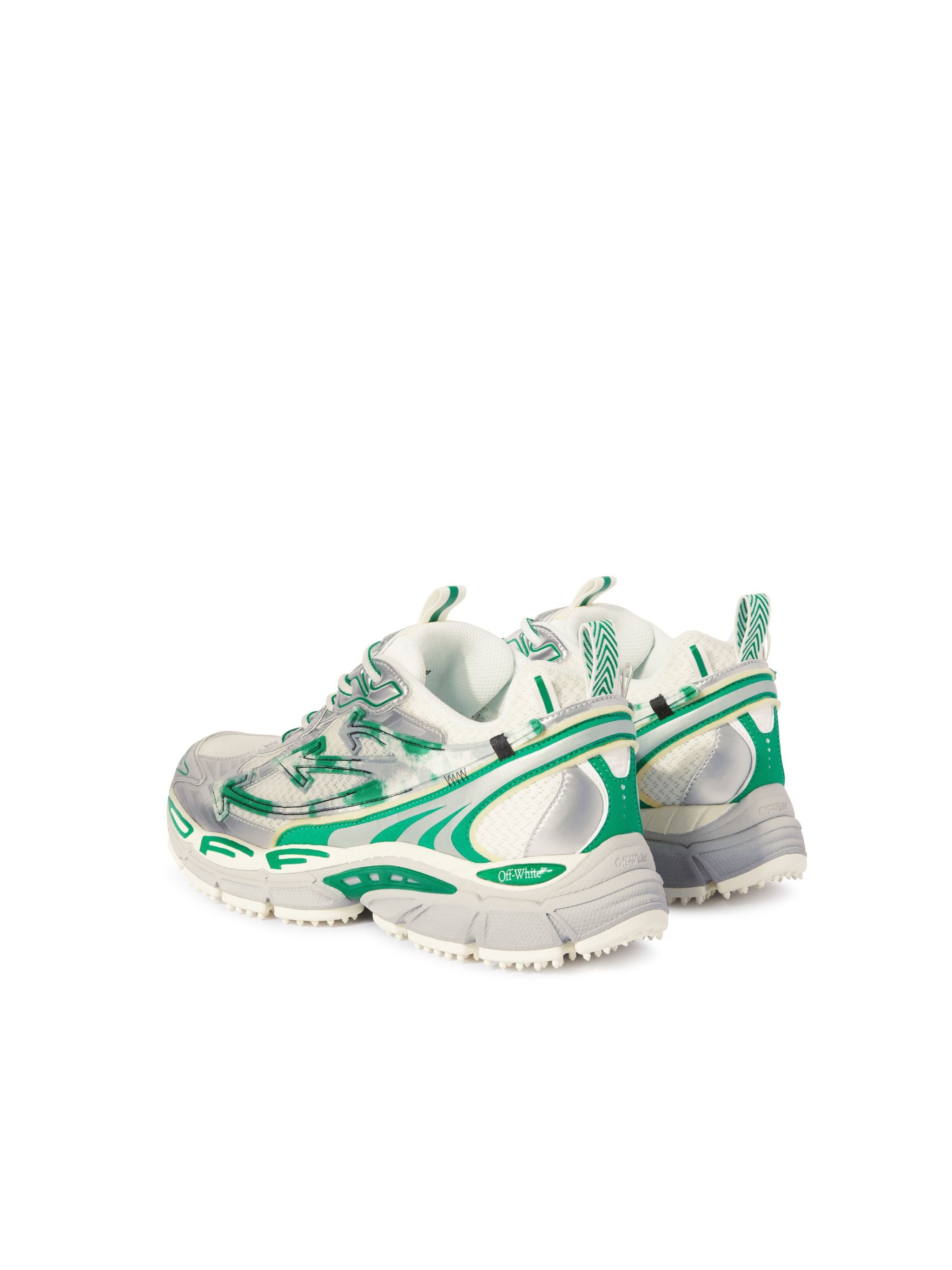 OFF WHITE Silver/Turquoise Be Right Back GREEN OWIA289S25FAB003