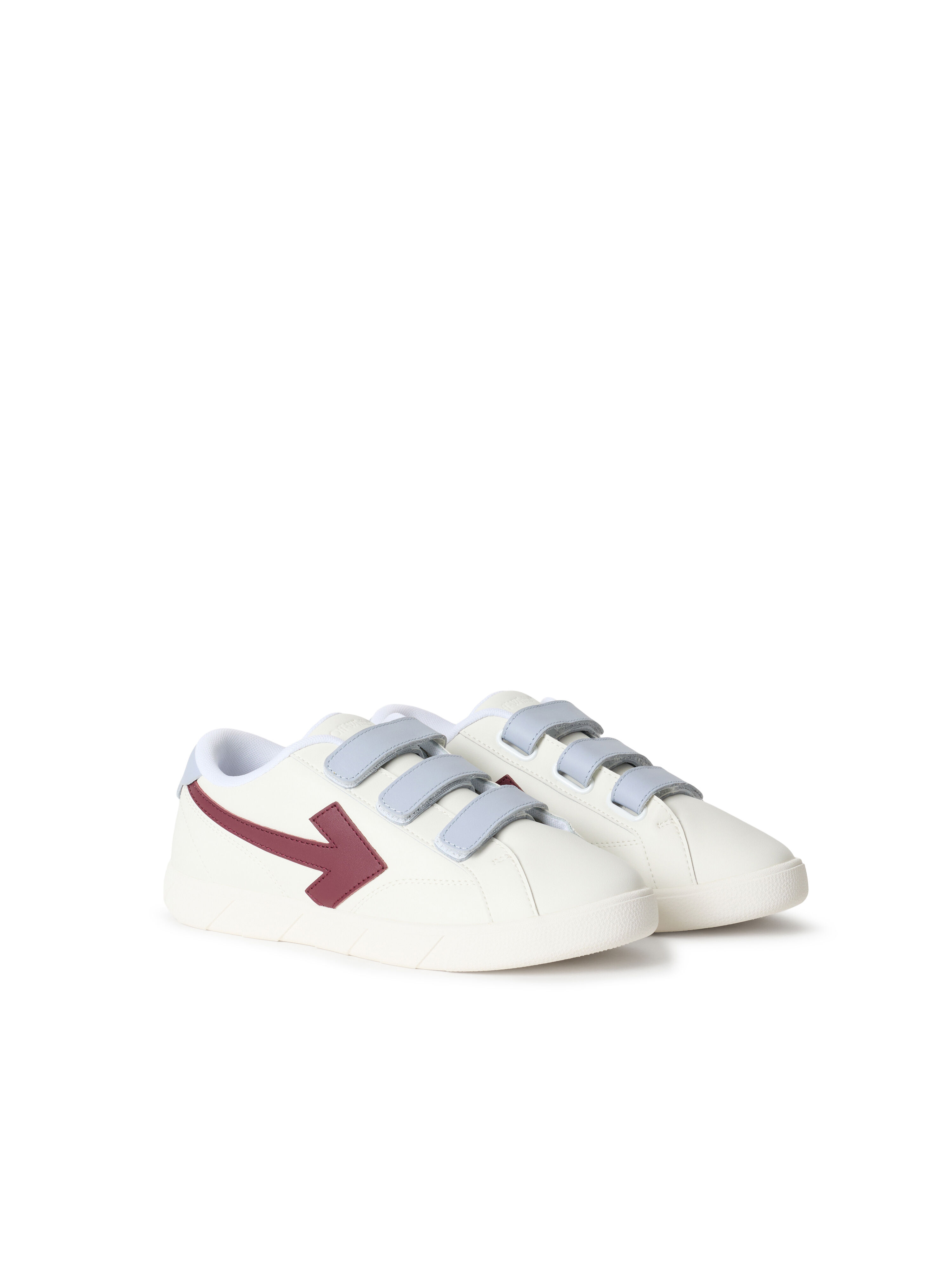 End Of Play Strap Sneakers OFF WHITE End Of Play Strap Sneakers WHITE/DARK BROWN OF06455201