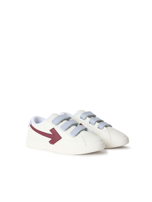 End Of Play Strap Sneakers OFF WHITE End Of Play Strap Sneakers WHITE/DARK BROWN OF06455201