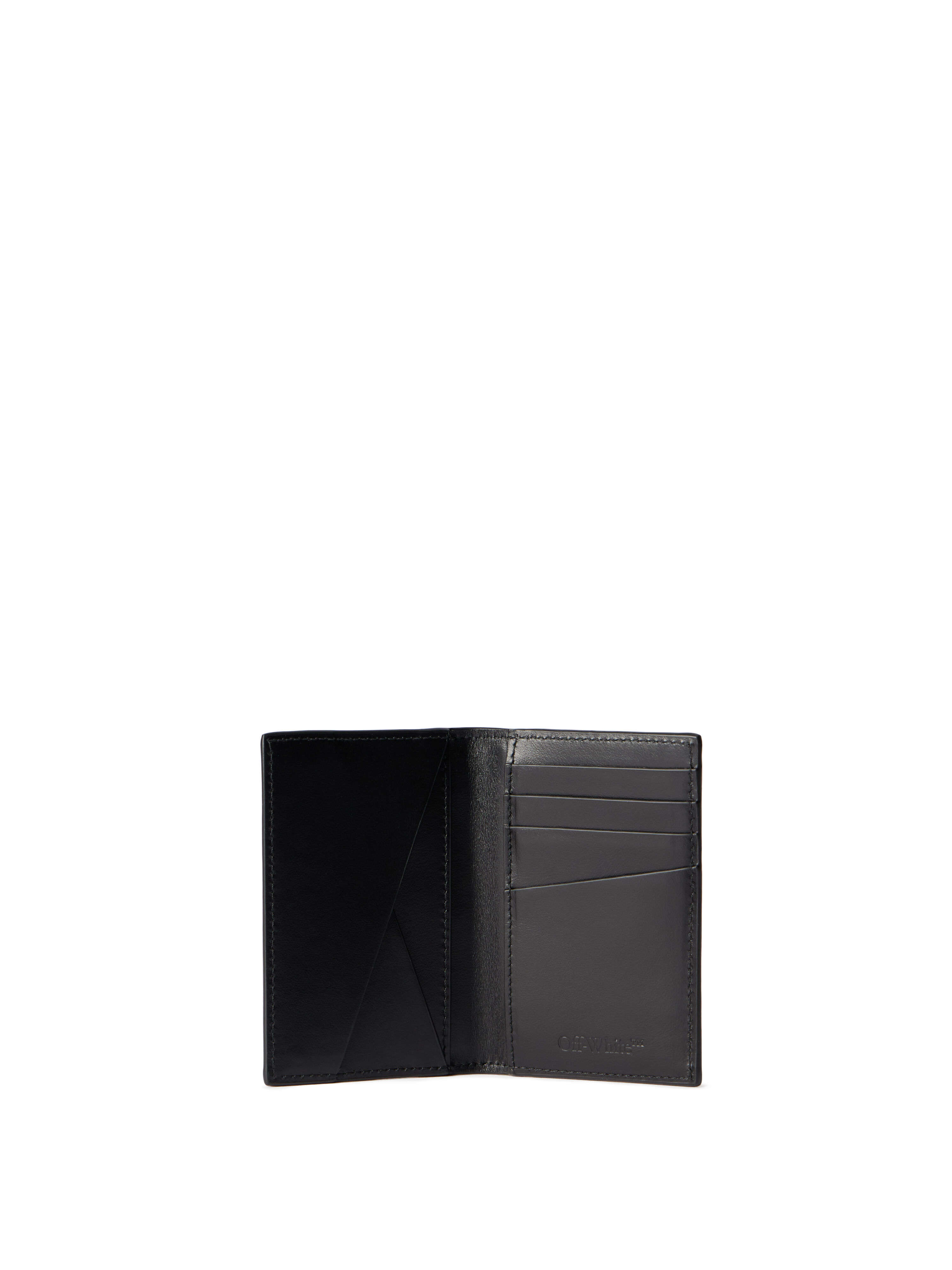 OFF WHITE Diag Spray Doc Holder BLACK - WHITE OMND09PF25LEA001