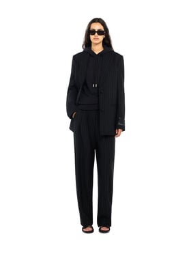 Pinstripe Balloon Pants OFF WHITE Pinstripe Balloon Pants Black Hemloch 2FH00356B