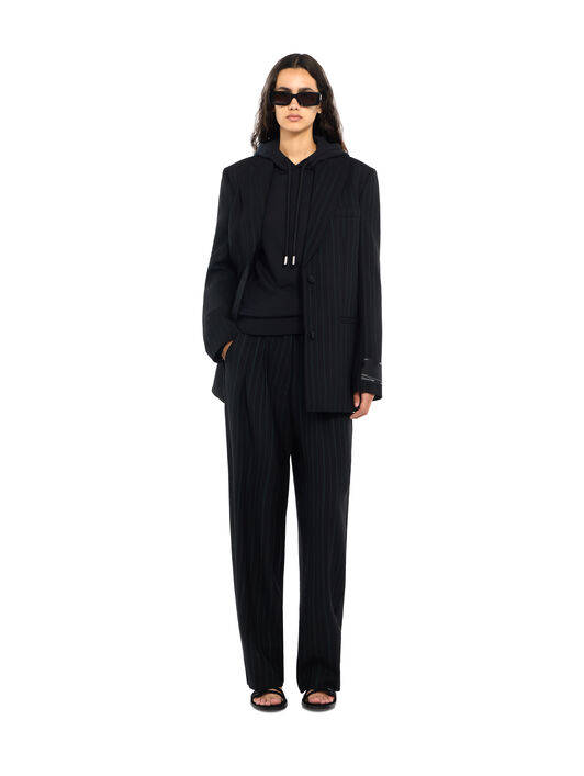 Pinstripe Balloon Pants OFF WHITE Pinstripe Balloon Pants Black Hemloch 2FH00356B