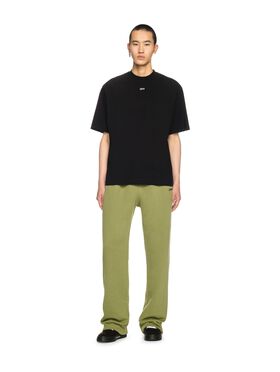 OFF WHITE Windy Arrow Sweatpants GREEN OMCH054F24FLE003