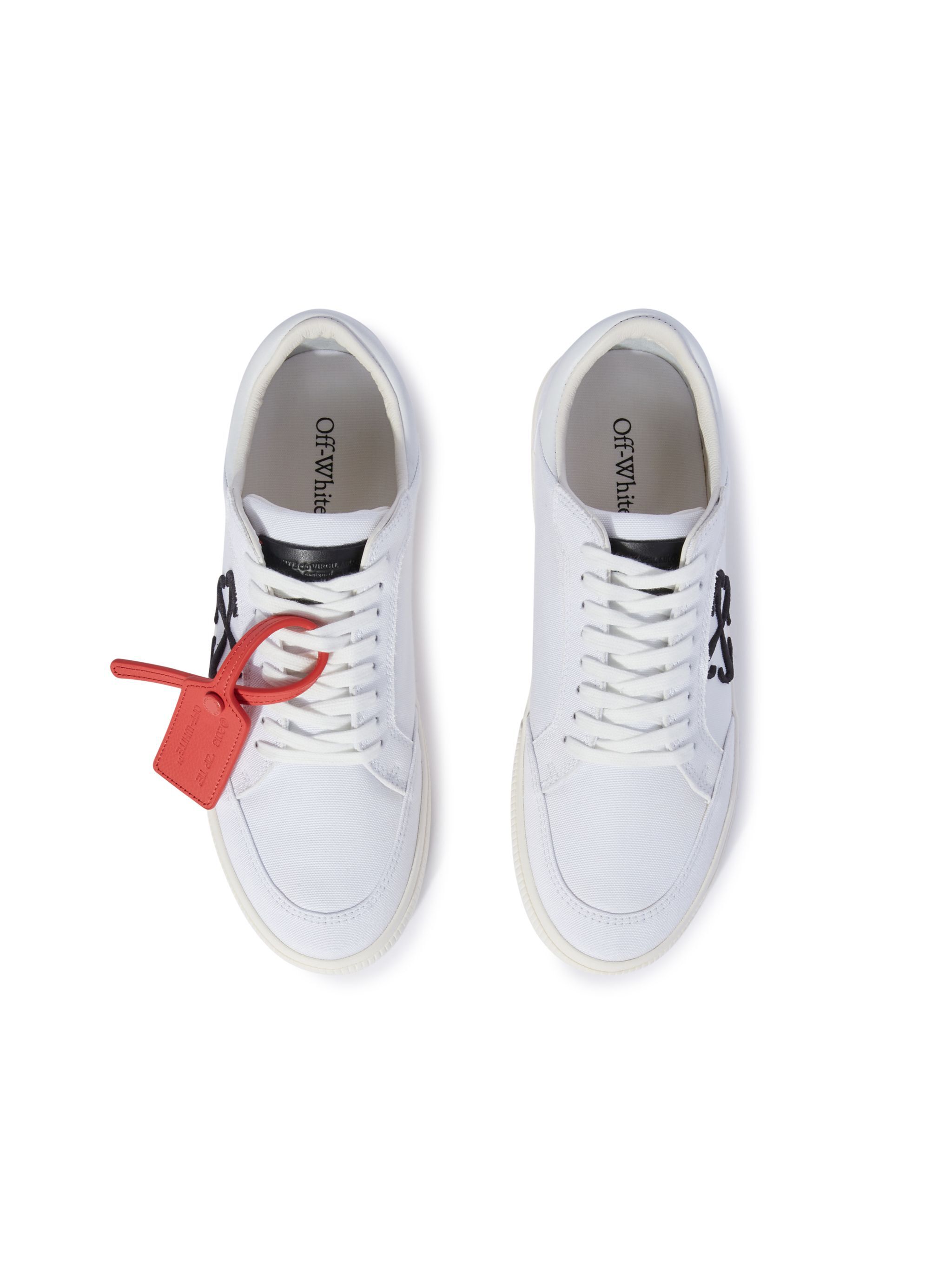 OFF WHITE White/Black Canvas Vulcanized WHITE OWIA288C99FAB001
