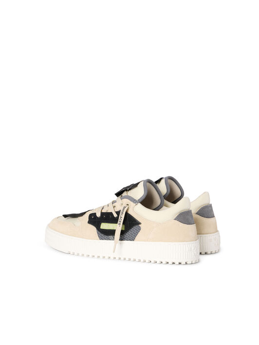 3.0 Court Low Top Suede Sneakers OFF WHITE 3.0 Court Low Top Suede Sneakers DARK GREY - OAT OMIA29KS26LEA002