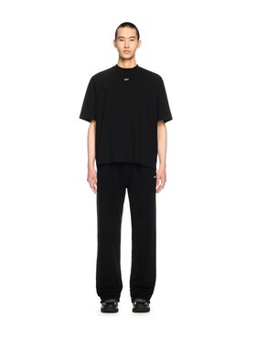 OFF WHITE Black Vibe Arrow T-Shirt GREEN OMAA027T25JER00U