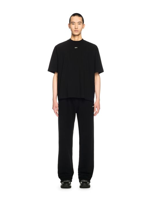 OFF WHITE Schwarzes Vibe Pfeil T-Shirt SCHWARZ OMAA120S25JER00F