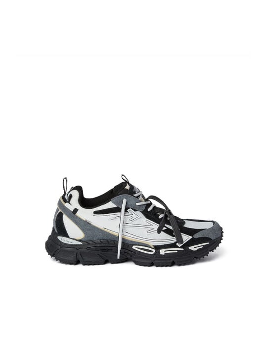 Be Right Back Suede Sneakers OFF WHITE Be Right Back Suede Sneakers WHITE/BLACK OMIA295S26LEA001