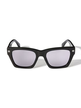 OFF WHITE Schwarz/Dunkelgraue Valdez Sonnenbrille SCHWARZ OERI13XS25PLA001