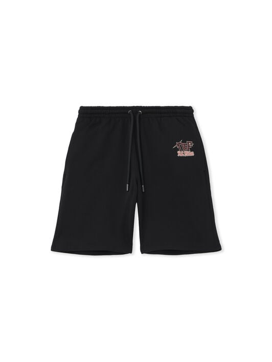 OFF WHITE Off-White™ c/o AC Milan Skate Sweatshorts BLACK RED 44MCI013G25F001