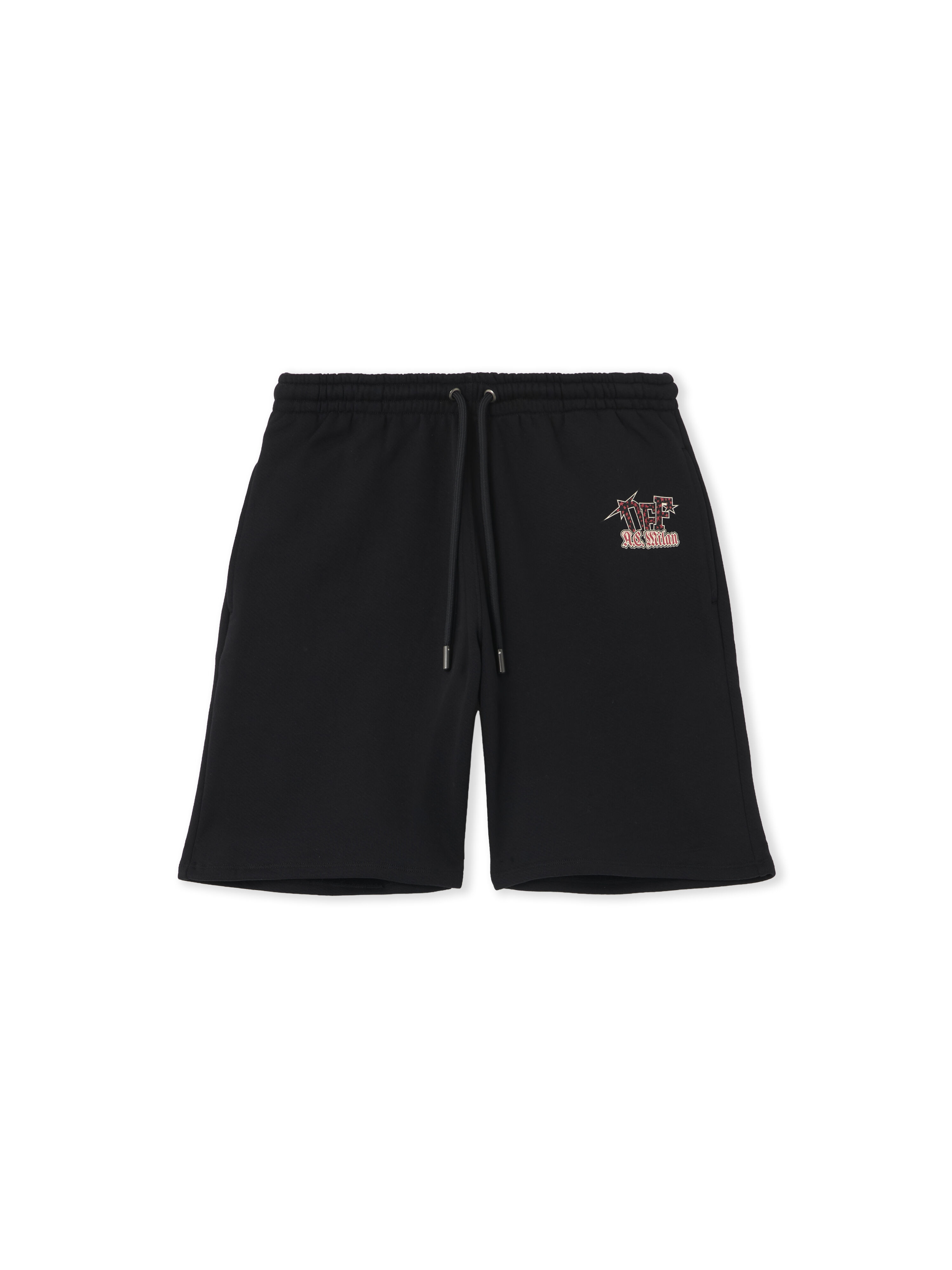 OFF WHITE Off-White™ c/o AC Milan Skate Sweatshorts BLACK RED 44MCI013G25F001