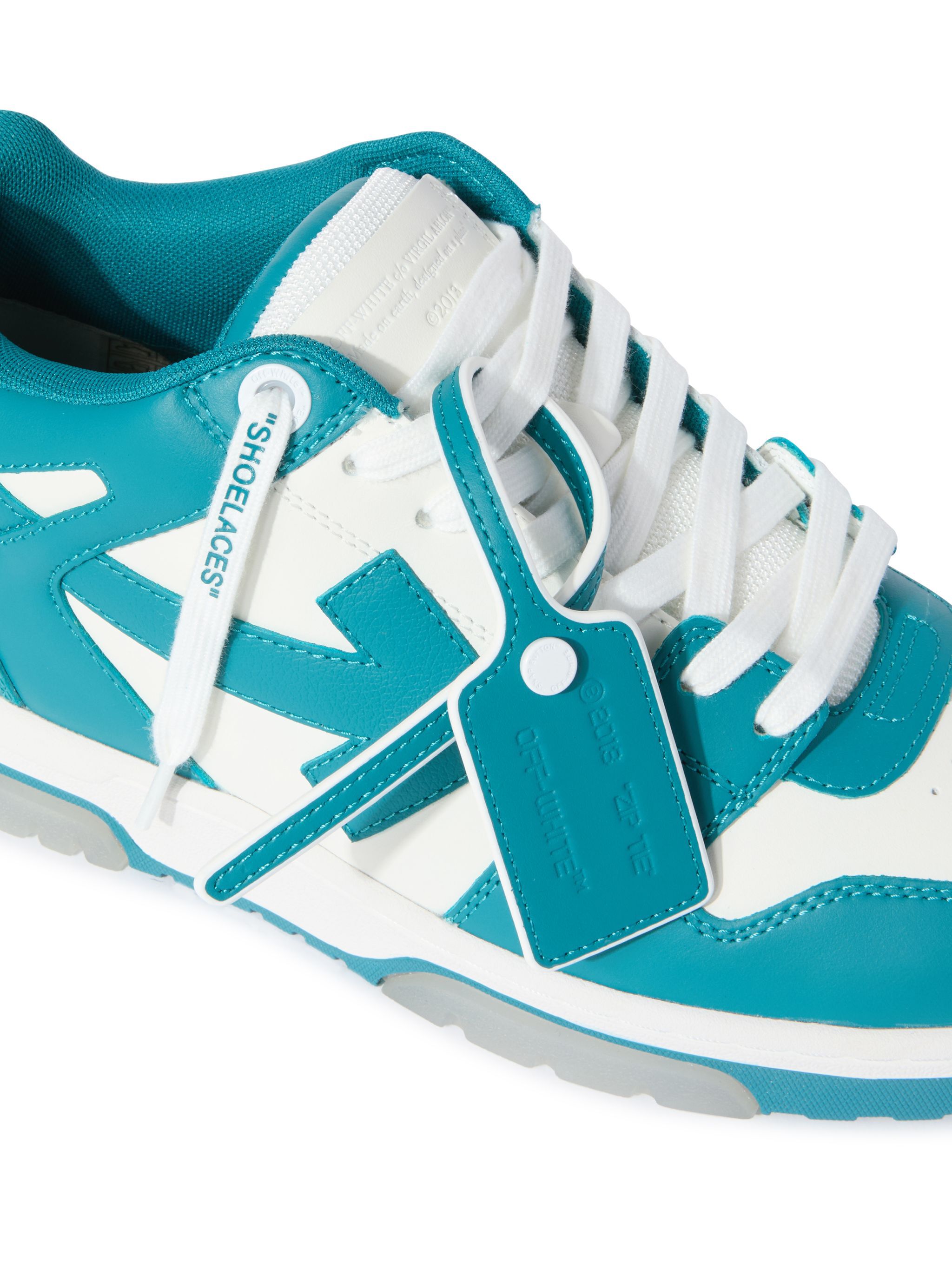 OFF WHITE Blau/Weiß Out Of Office Sneaker BLUE OMIA189S25LEA002