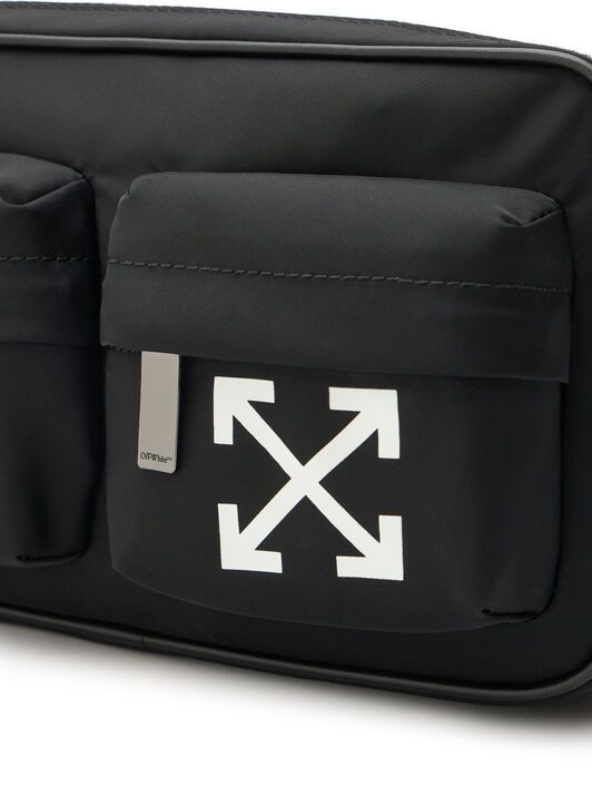 OFF WHITE Full Arrow Belt Bag BLACK OMNT002S26FAB001