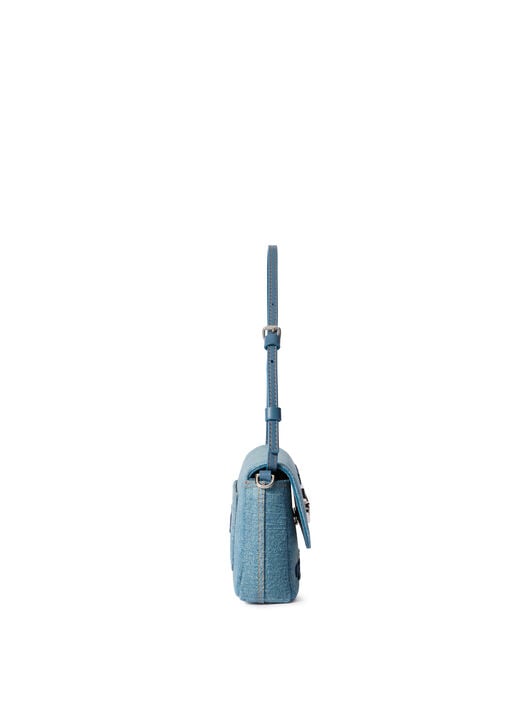 Jitney 0.7 Denim Bag OFF WHITE Jitney 0.7 Denim Bag DIRTY BLUE - BLUE OWNN18IF25DEN001