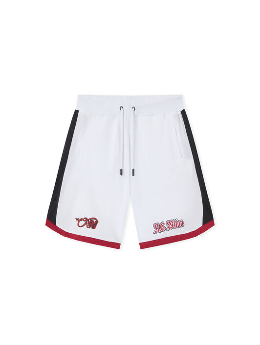 Off-White™ c/o AC Milan Arrow Tech Shorts OFF WHITE Off-White™ c/o AC Milan Arrow Tech Shorts WHITE RED 44MCI01EG25F001