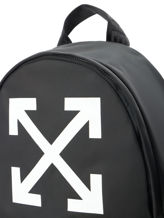 OFF WHITE Full Arrow Backpack BLACK OMNB12BS26FAB001