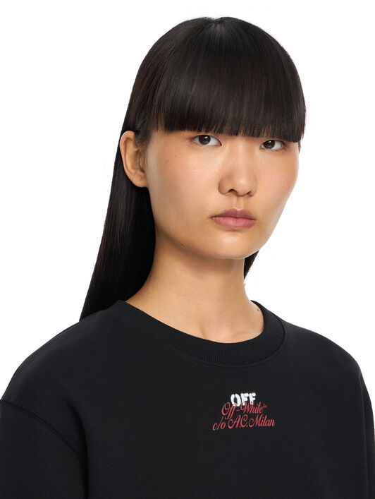 OFF WHITE Off-White™ c/o AC Milan Sweatshirt Black-No Color 29E00572T